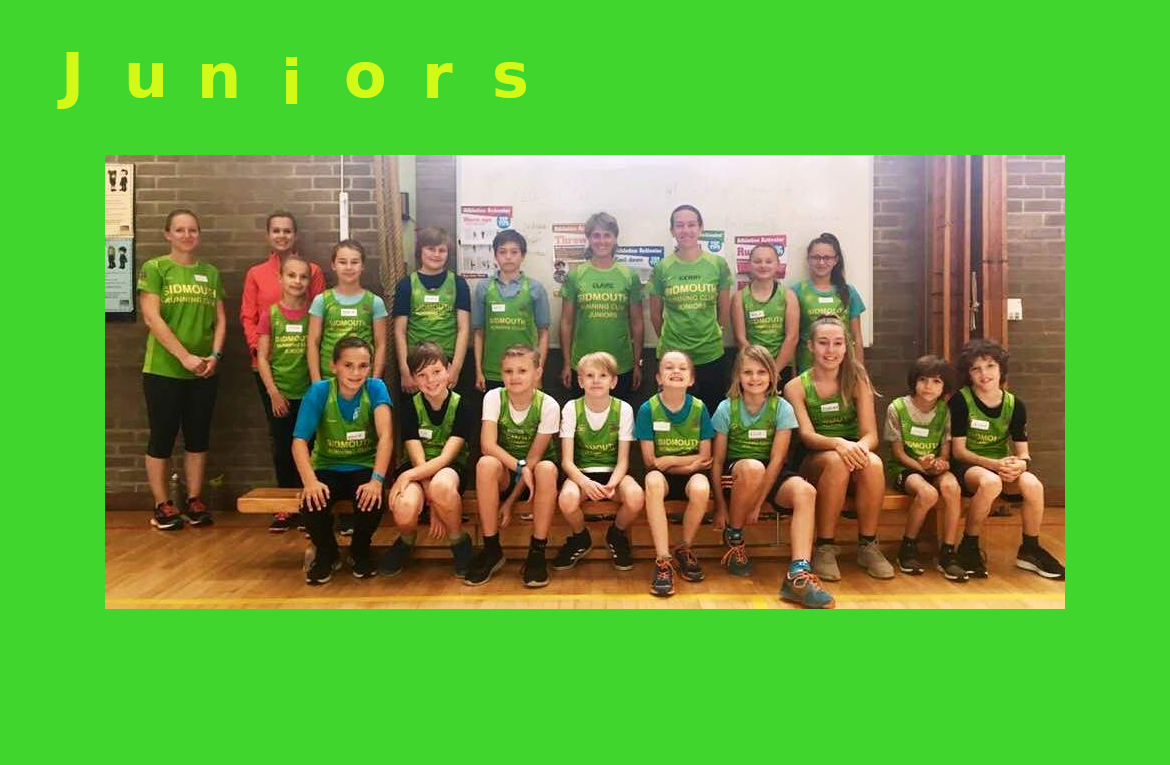 The mighty green Junior running club Is back.