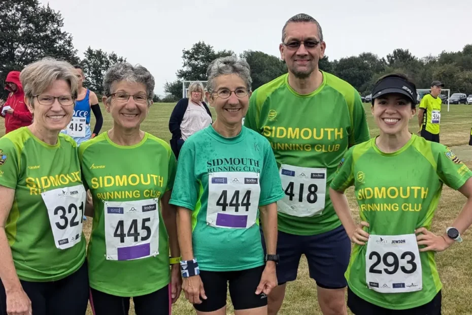 Sidmouth Running Club, The Mighty Green Lions Woodbury 10k-ers